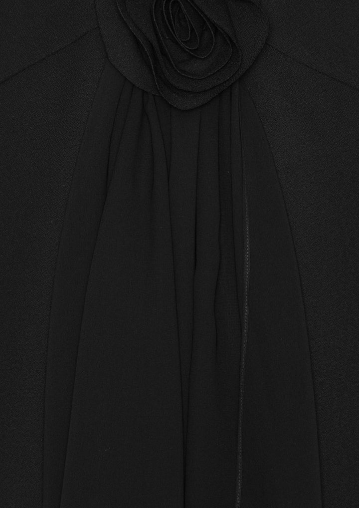 ROTATE Crepe Mini A-Line Dress