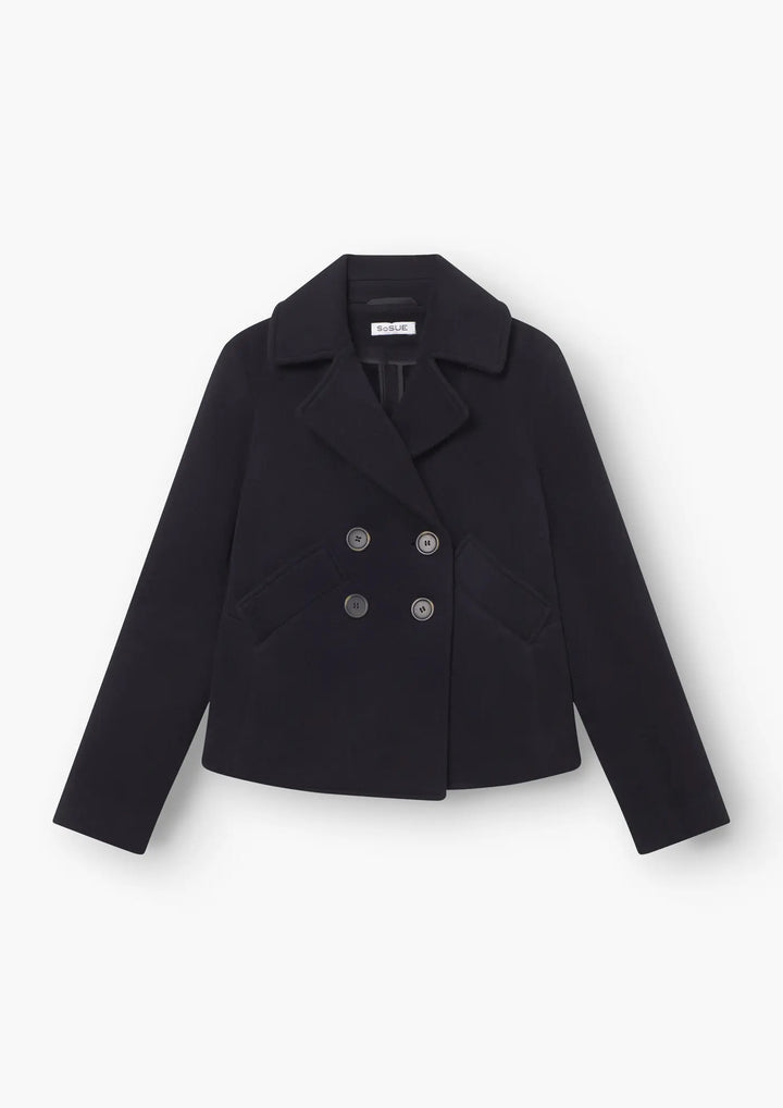 SOSUE Jacket Caban navy