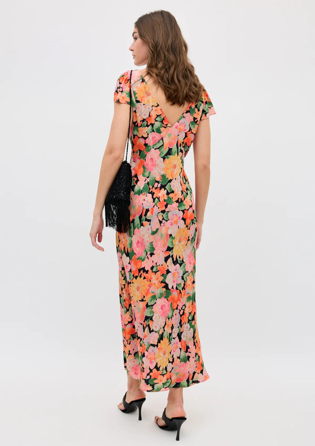 RIXO Cathy Midi Dress