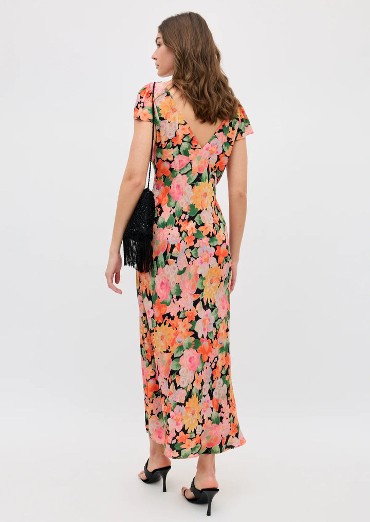 RIXO Cathy Midi Dress