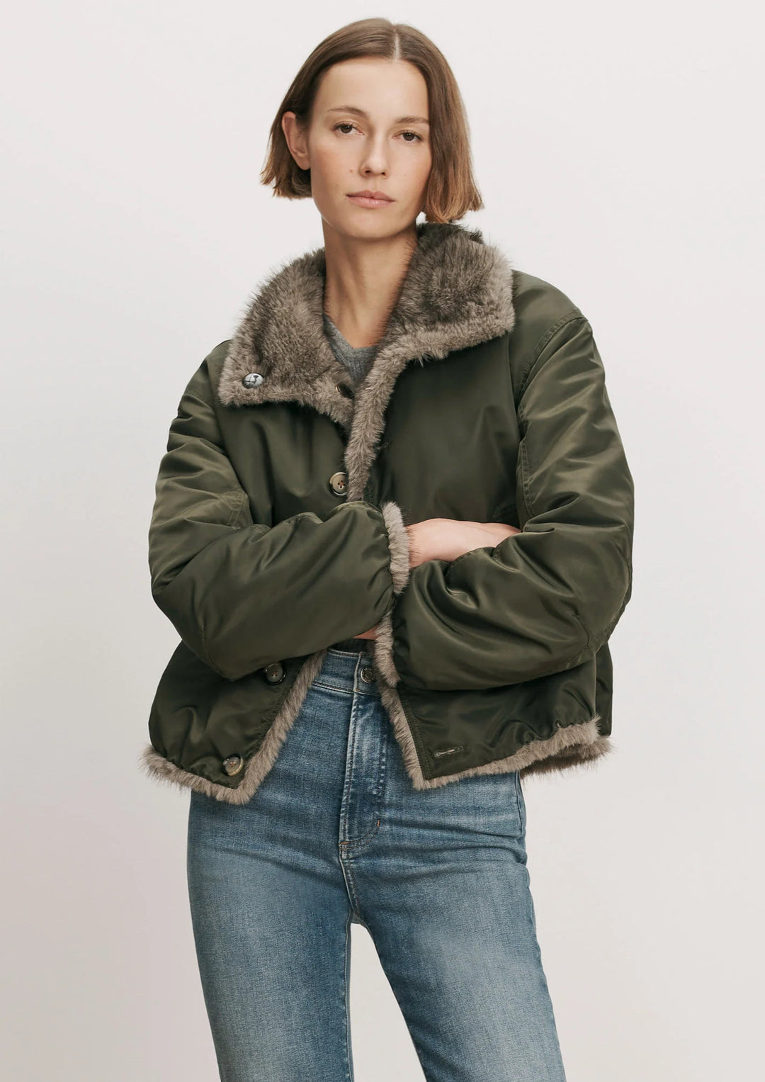 VERONICA BEARD Varell Reversible Jacket