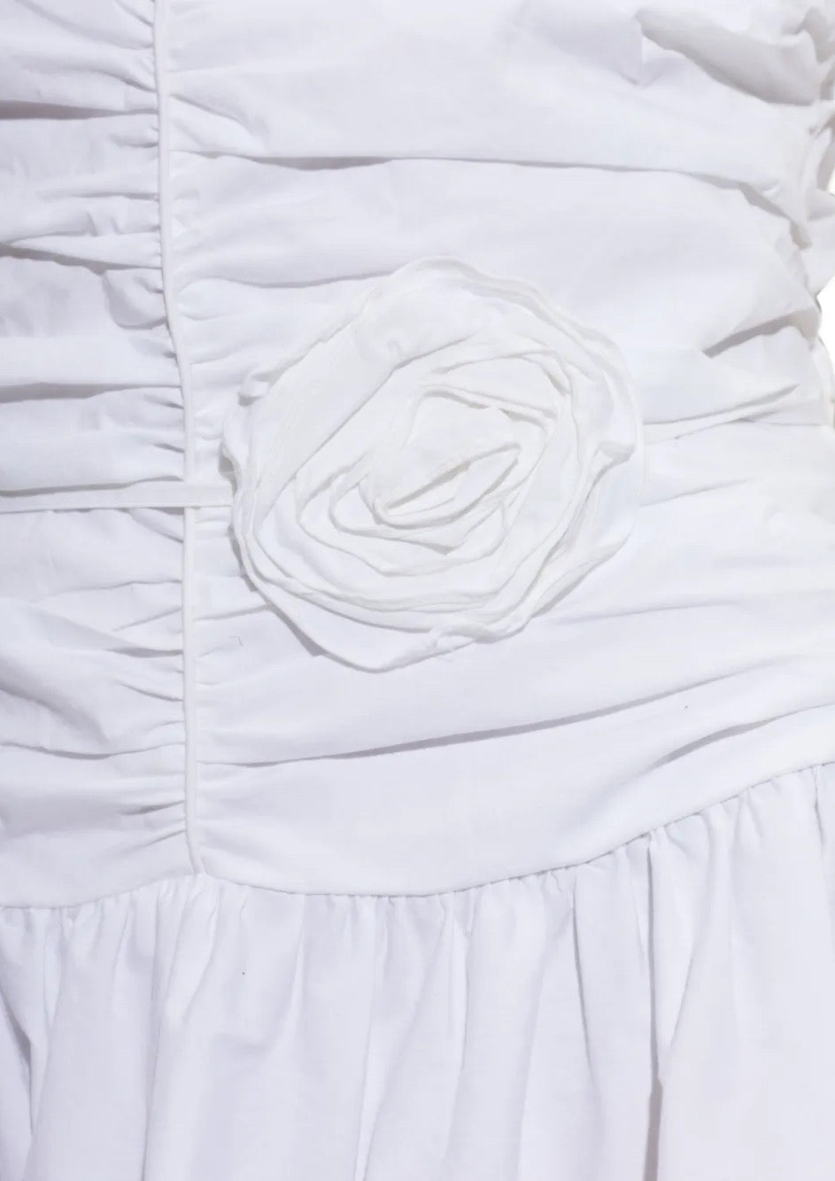 ROTATE Gerüschtes Minikleid mit Schleifen