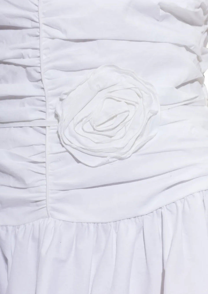 ROTATE Gerüschtes Minikleid mit Schleifen