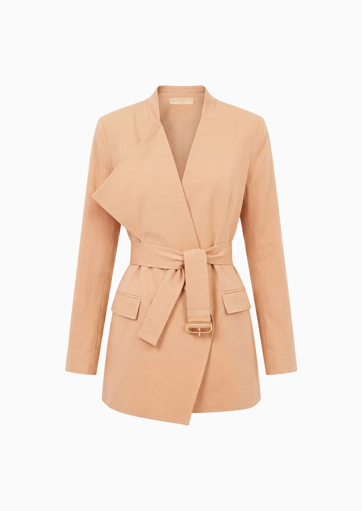 ULLA JOHNSON Zehra Draped Blazer