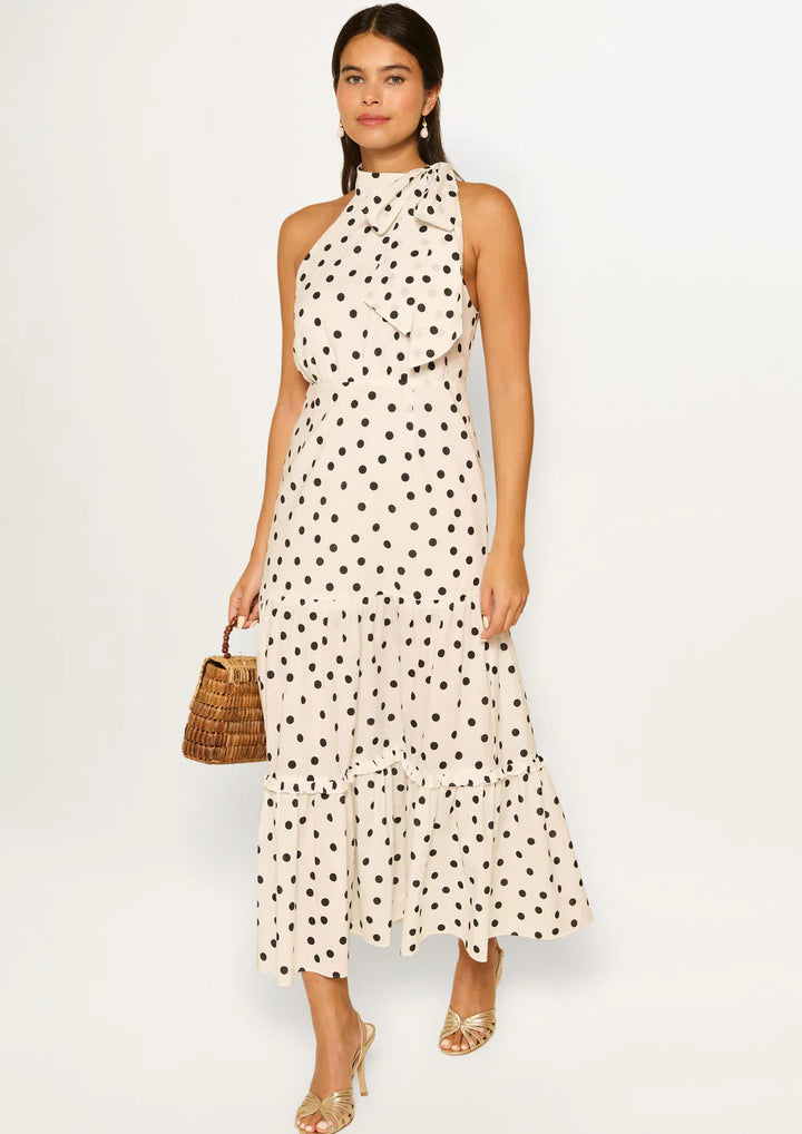 RIXO Eleanor Cotton Midi Dress