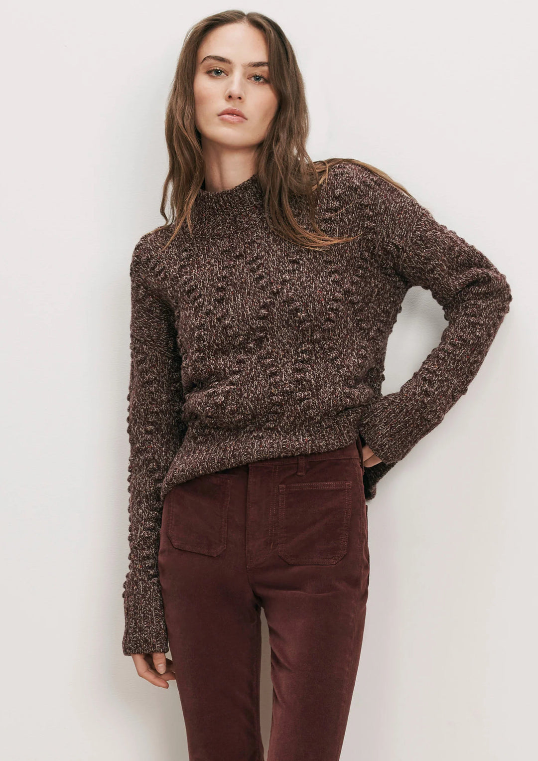VERONICA BEARD Tati Wool-Blend Sweater