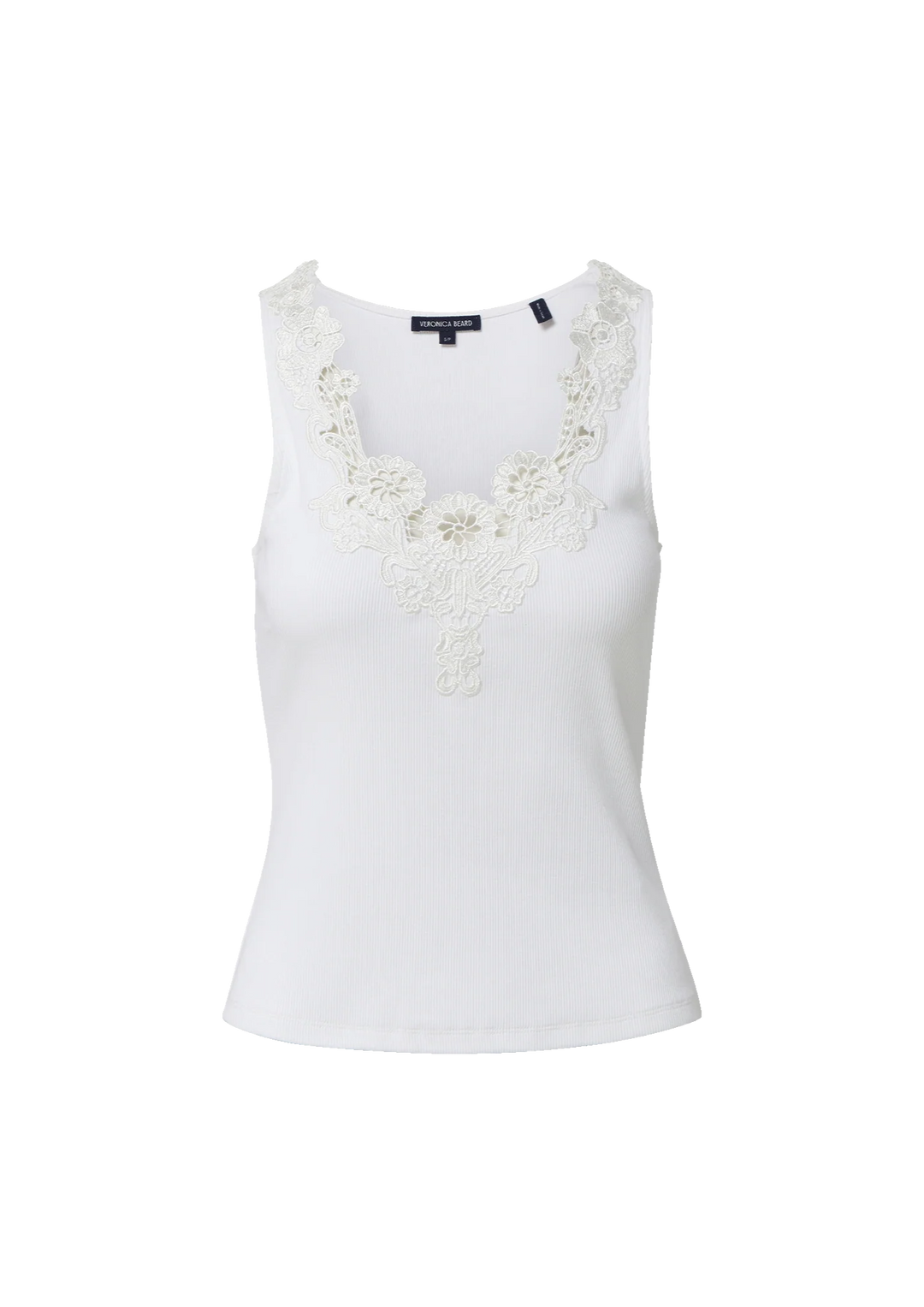 vERONICA BEARD Narcisa Embroidered Tank Top