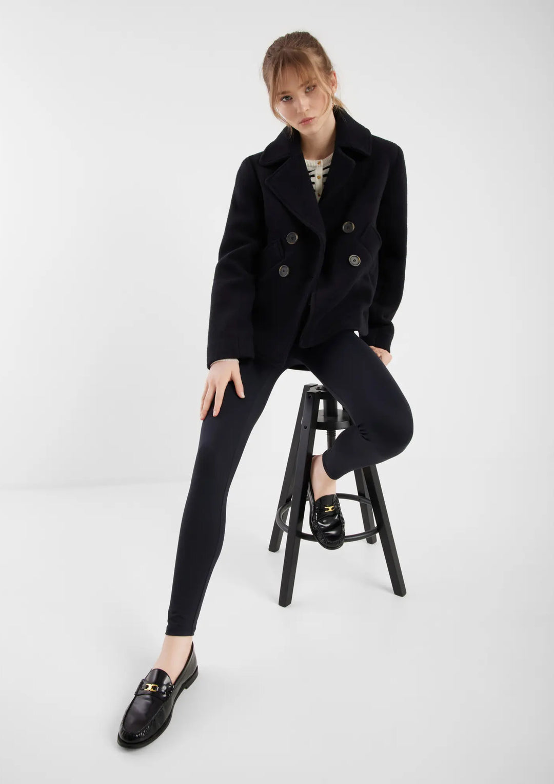 SOSUE Jacket Caban navy