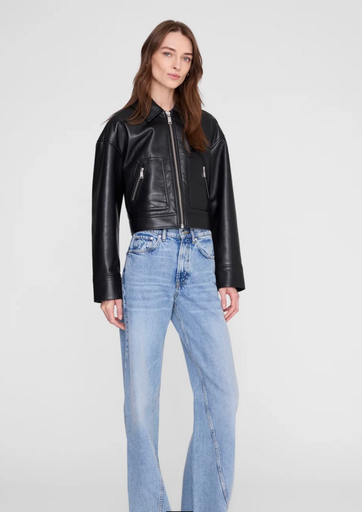 ANINE BING ASSAN JACKET LEATHER