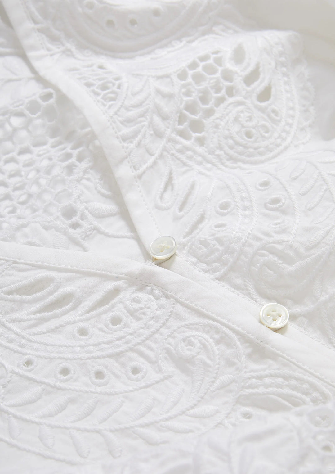 VERONICA BEARD Suniva Embroidered Shirt