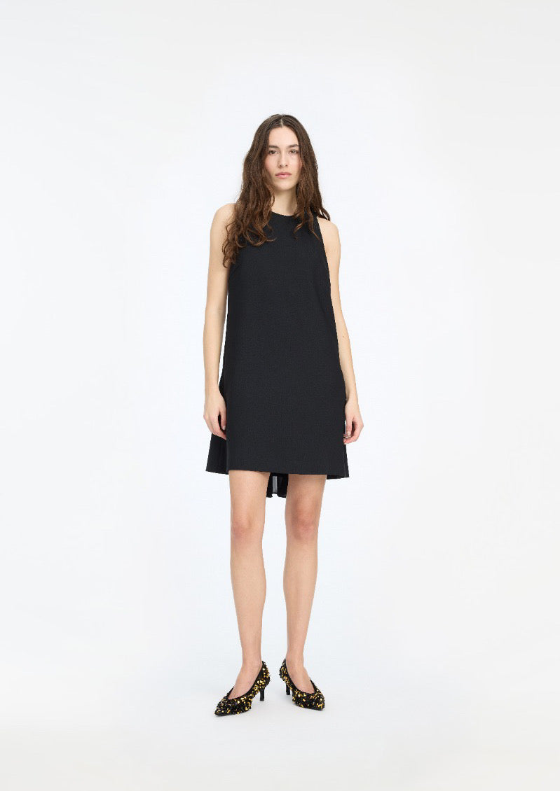 ROTATE Crepe Mini A-Line Dress