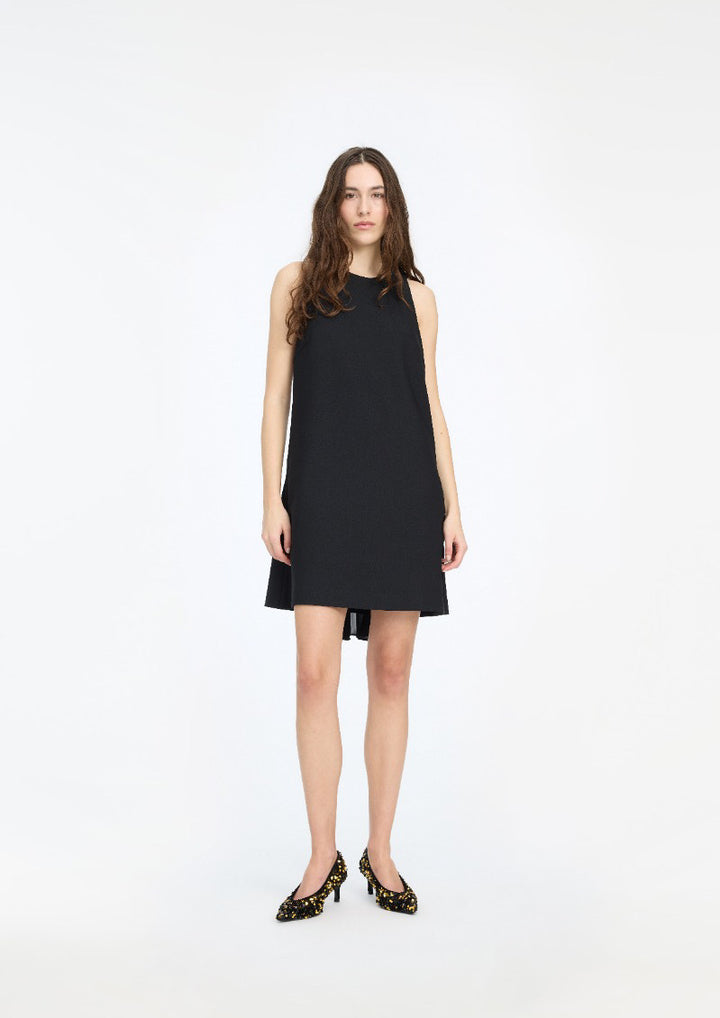 ROTATE Crepe Mini A-Line Dress