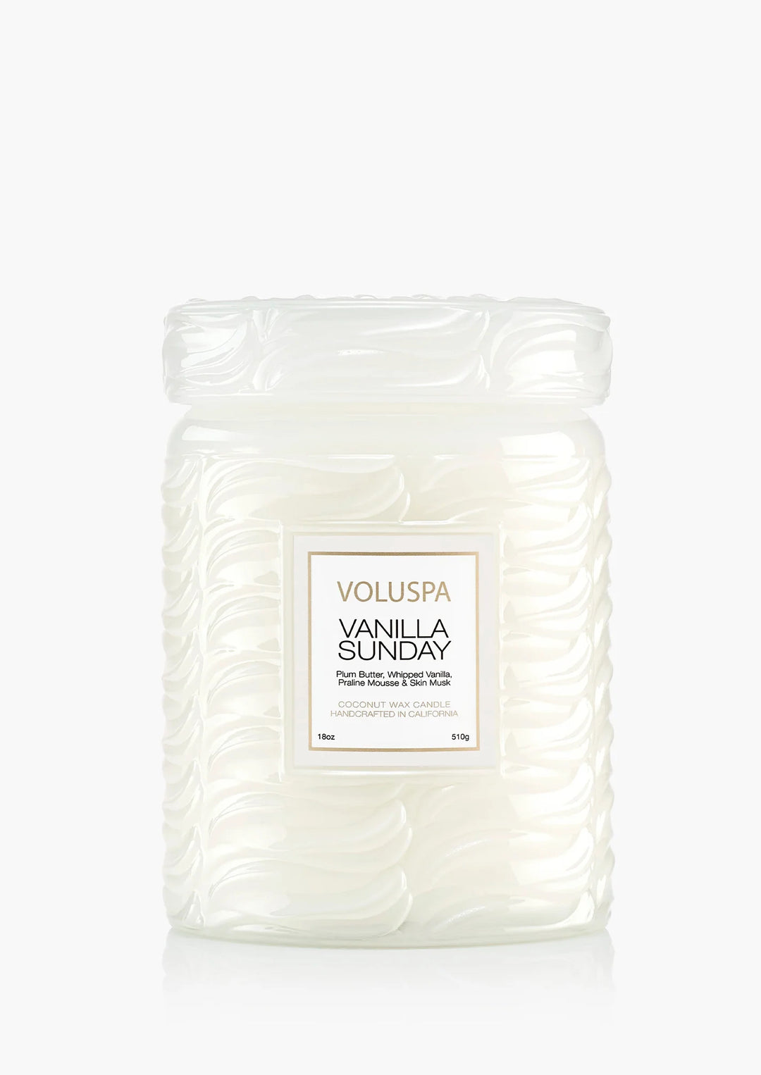 VOLUSPA Large Jar Candle Vanilla Sunday