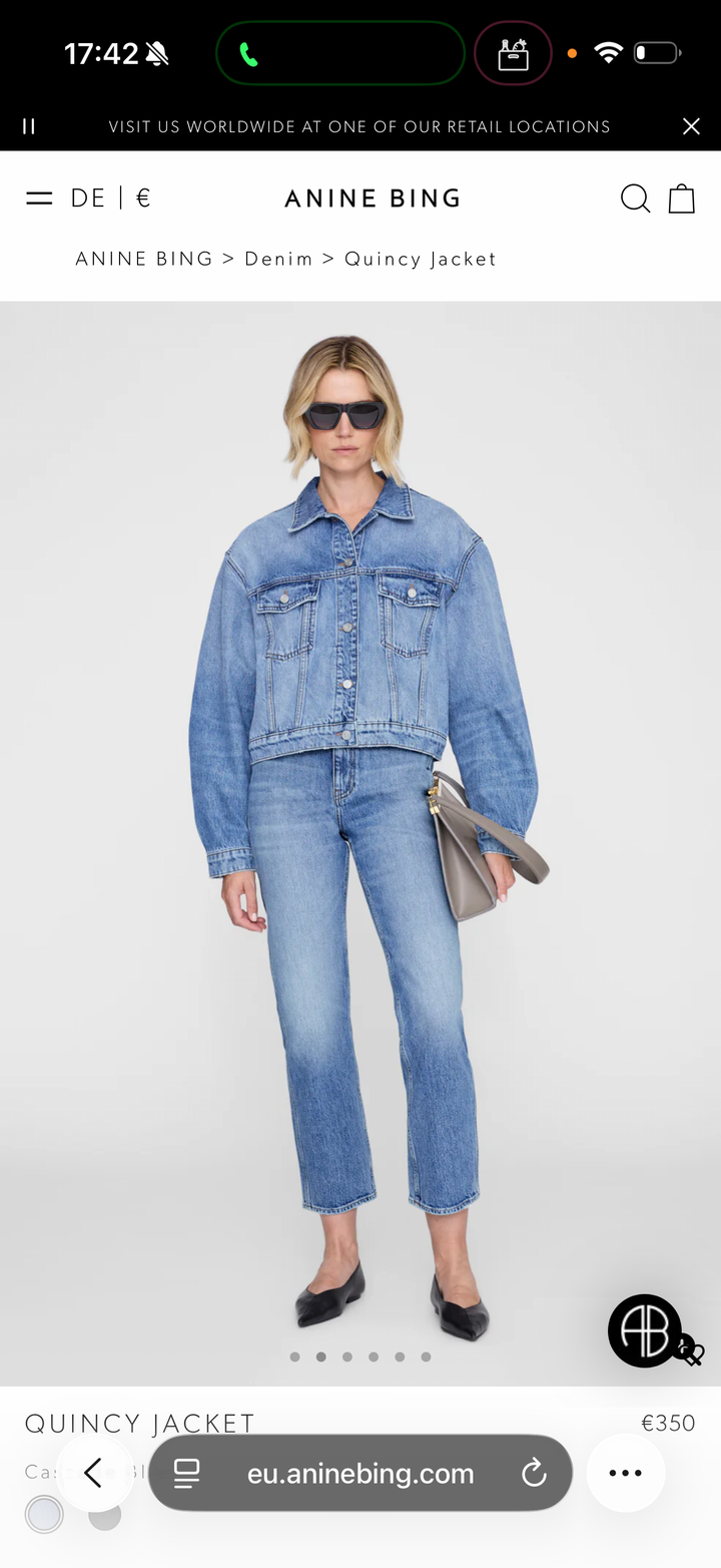 ANINE BING Quincy Jacket