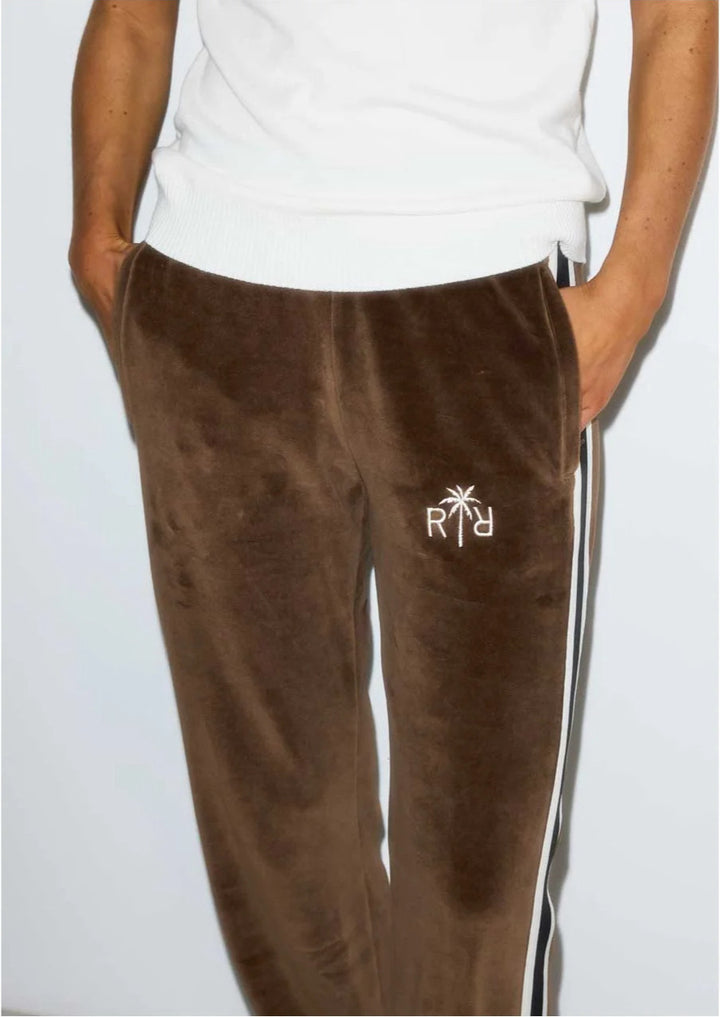 RAIINE RALPH VELOUR PANTS BROWN