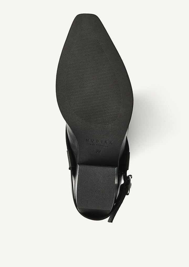 NUBIKK Liv Mile Schwarze Stiefeletten