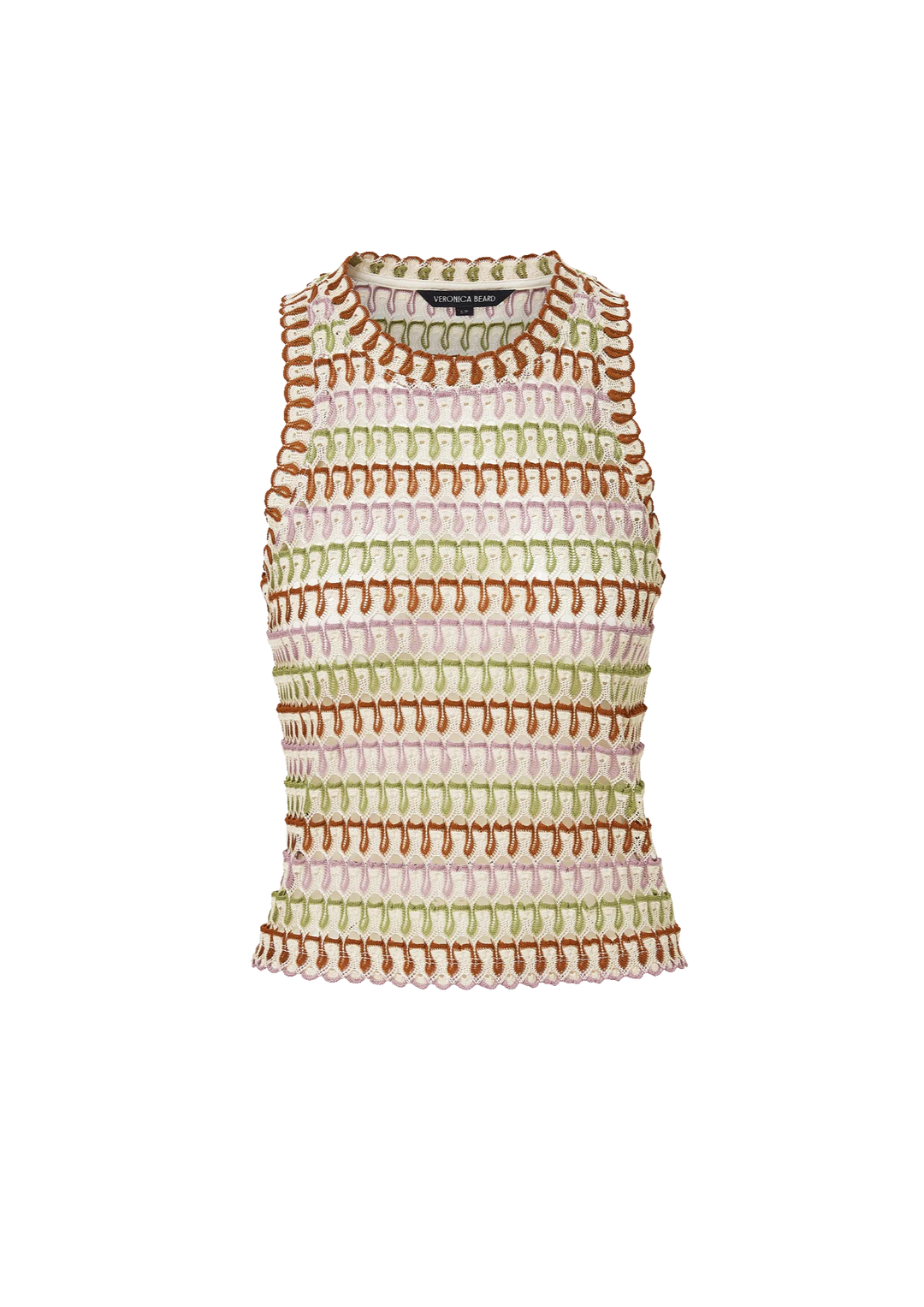 VERONICA BEARD Rhett Crochet Tank Top