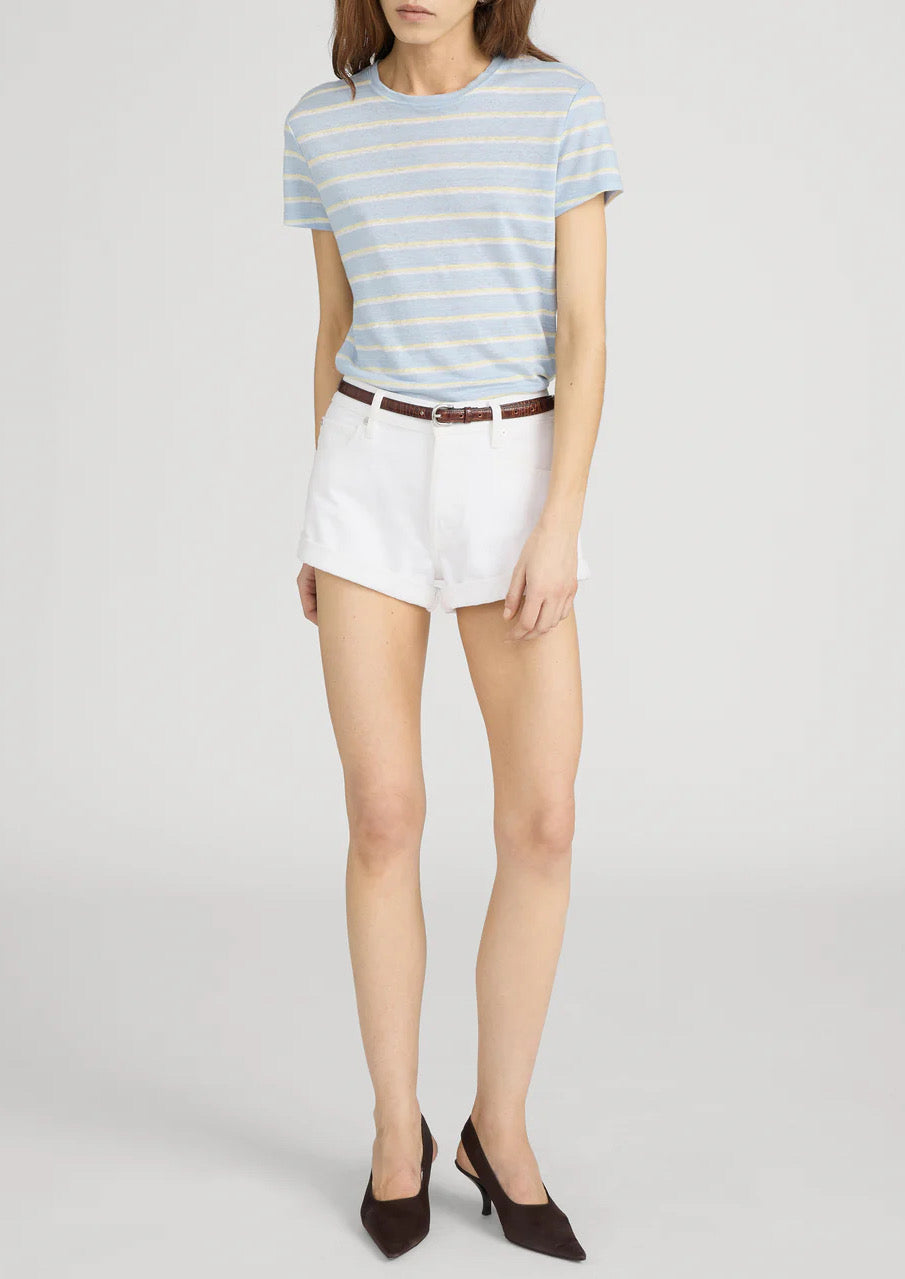 FRAME The Linen Baby Tee