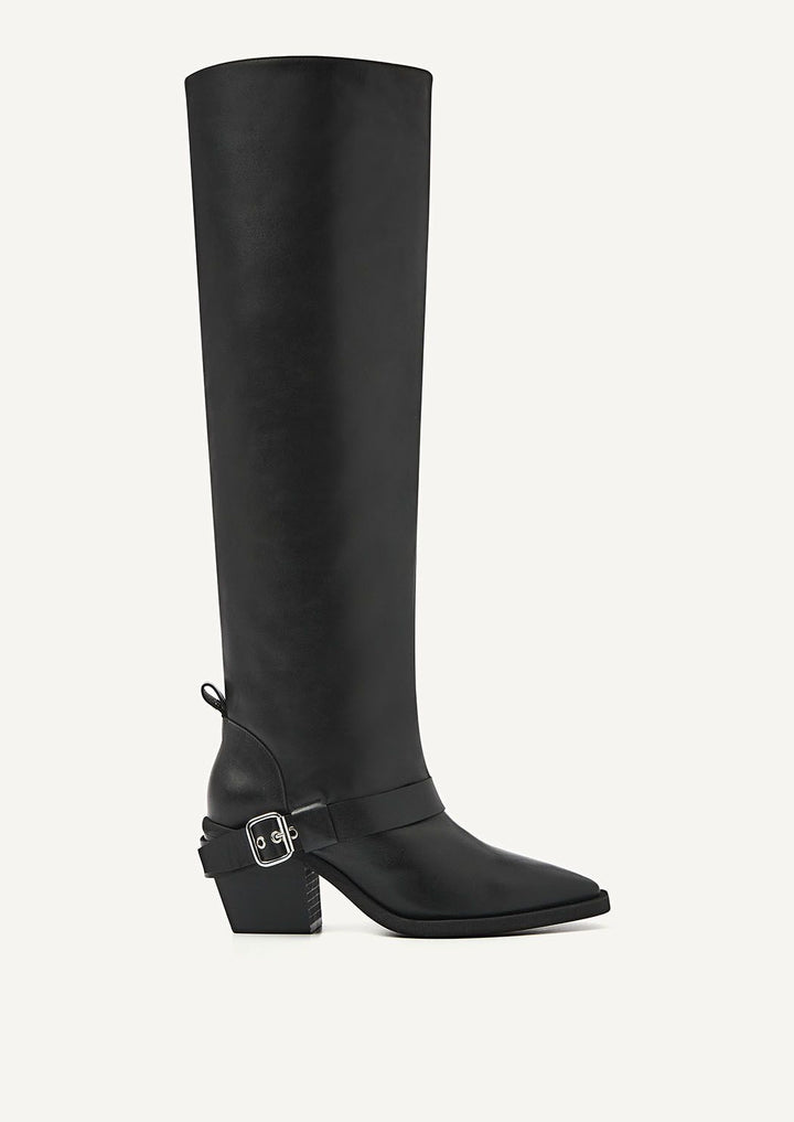 NUBIKK Liv Mile Schwarze Stiefeletten