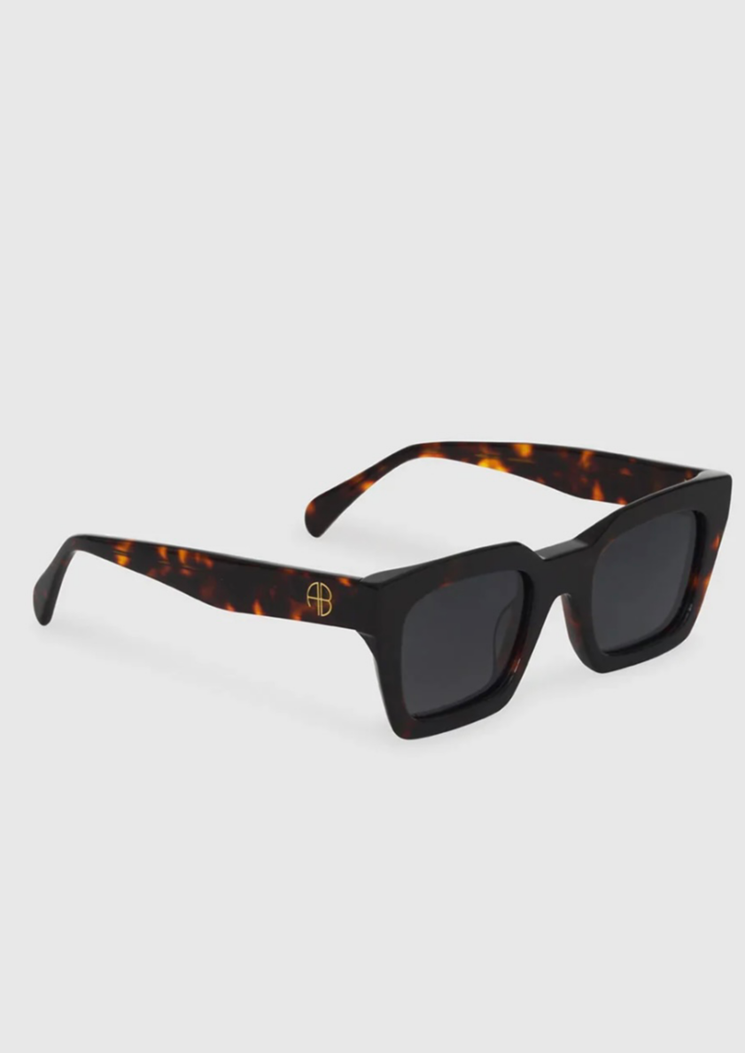 ANINE BING INDIO SUNGLASSES - DARK TORTOISE