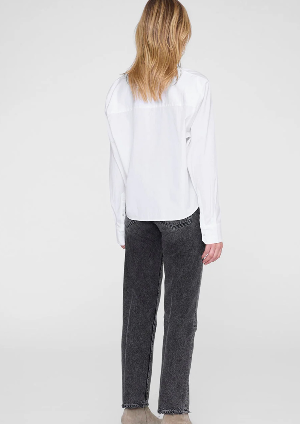 ANINE BING Essie Cropped Shirt