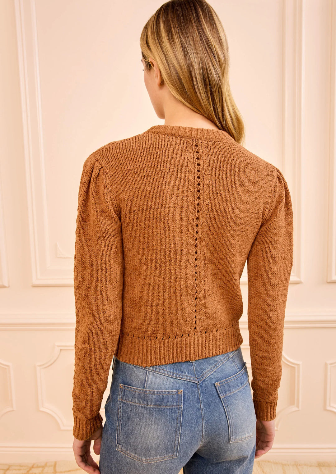 ULLA JOHNSON Delphina Long Sleeve Cardigan