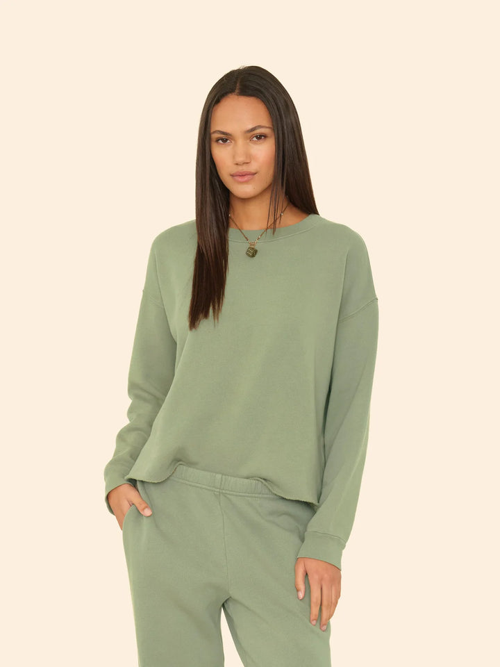 XIRENA Olive Leaf Honor Sweatshirt