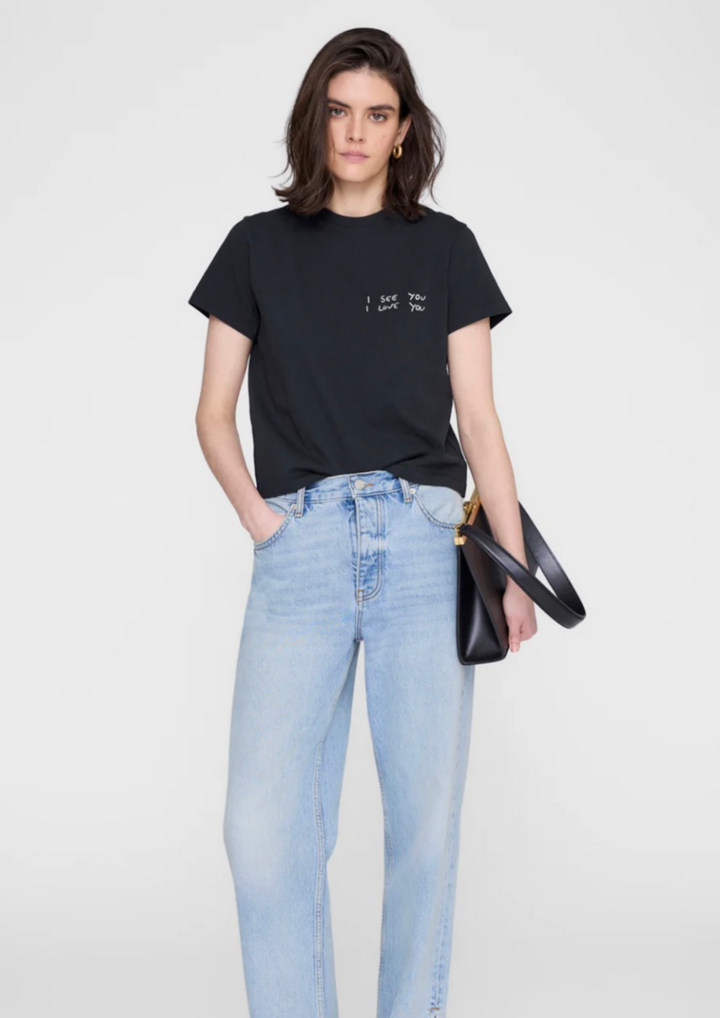 ANINE BING Shelley Tee I See You I Love You