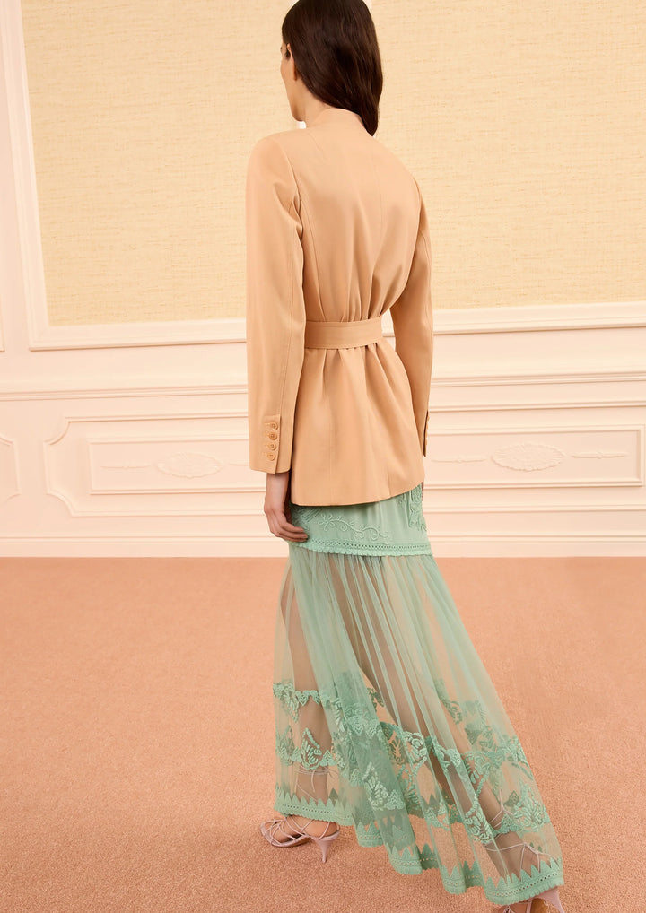 ULLA JOHNSON Zehra Draped Blazer