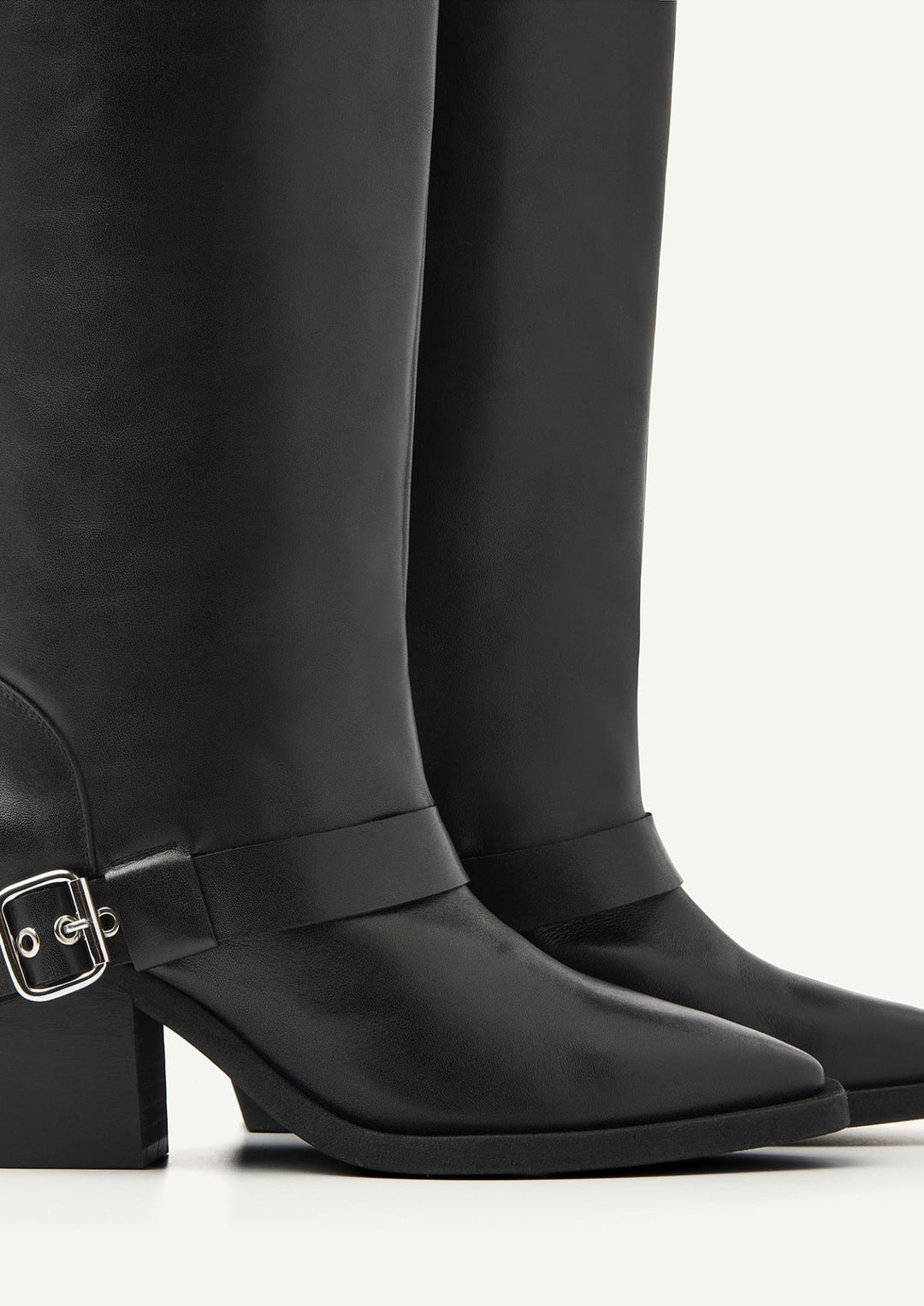 NUBIKK Liv Mile Schwarze Stiefeletten