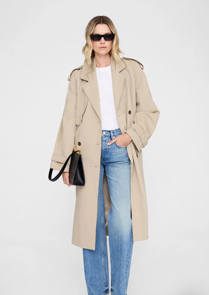 ANINE BING Rickie Maxi Trencg