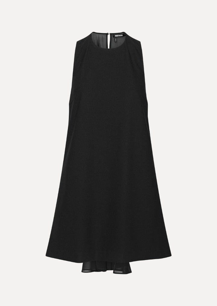 ROTATE Crepe Mini A-Line Dress