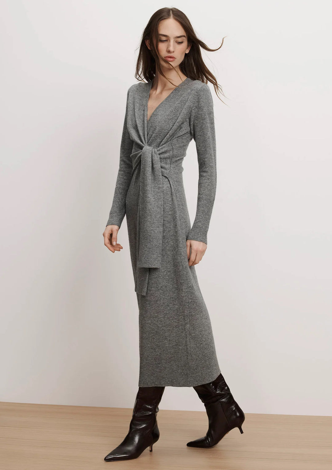 VERONICA BEARD Salomez Wrap Midi Dress