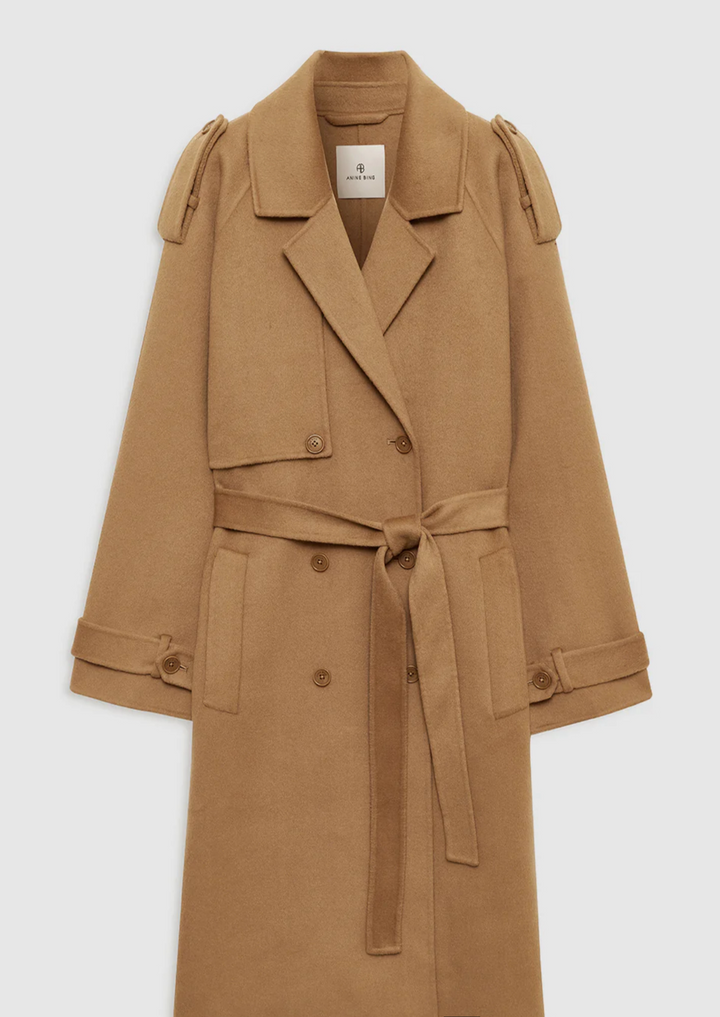 ANINE BING Rickie Maxi Trench