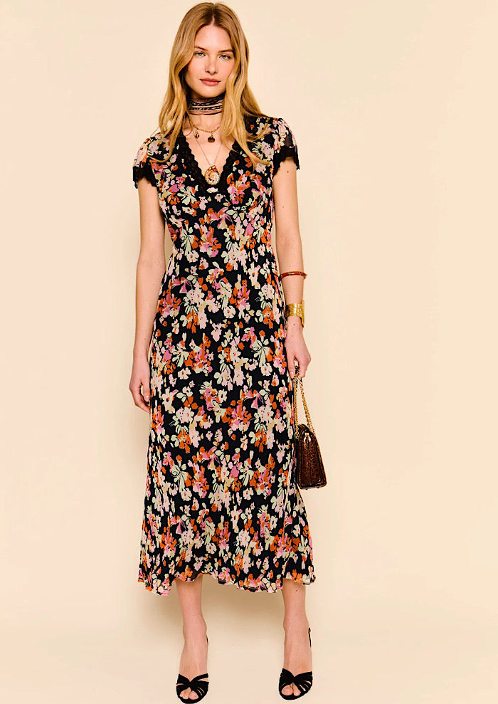 RIXO Clarice MIDI Dress