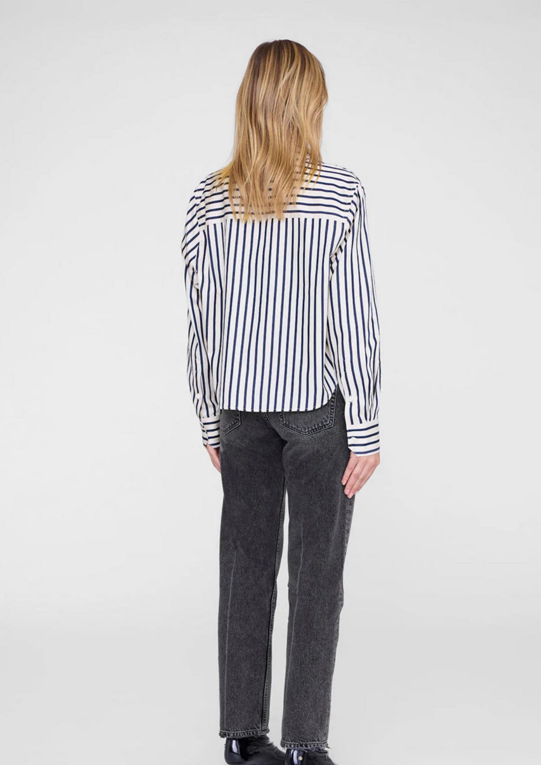 ANINE BING Essie Cropped Shirt