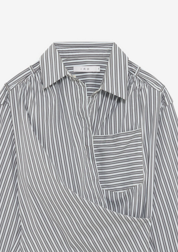 IRO Unstructured Striped Shirt