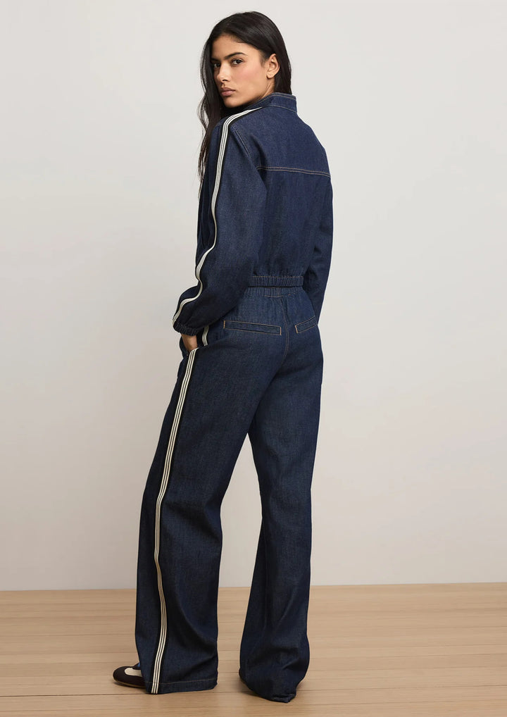 VERONICA BEARD Gigi Denim Track Jacket