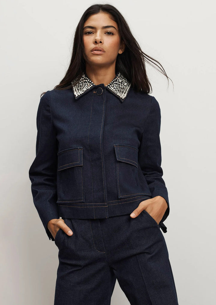 VERONICA BEARD Barrington Denim Jacket
