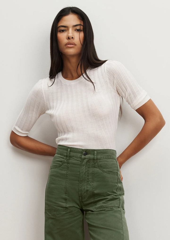 VERONICA BEARD Debois Merino Wool Top