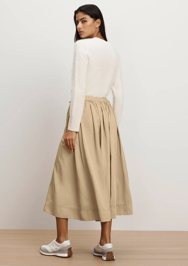 VERONICA BEARD Bates Bungee Midi Skirt