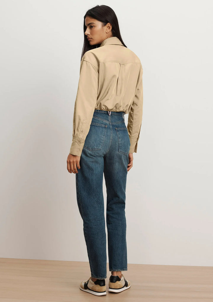 VERONICA BEARD Wilfred Bungee Button-Down Shirt