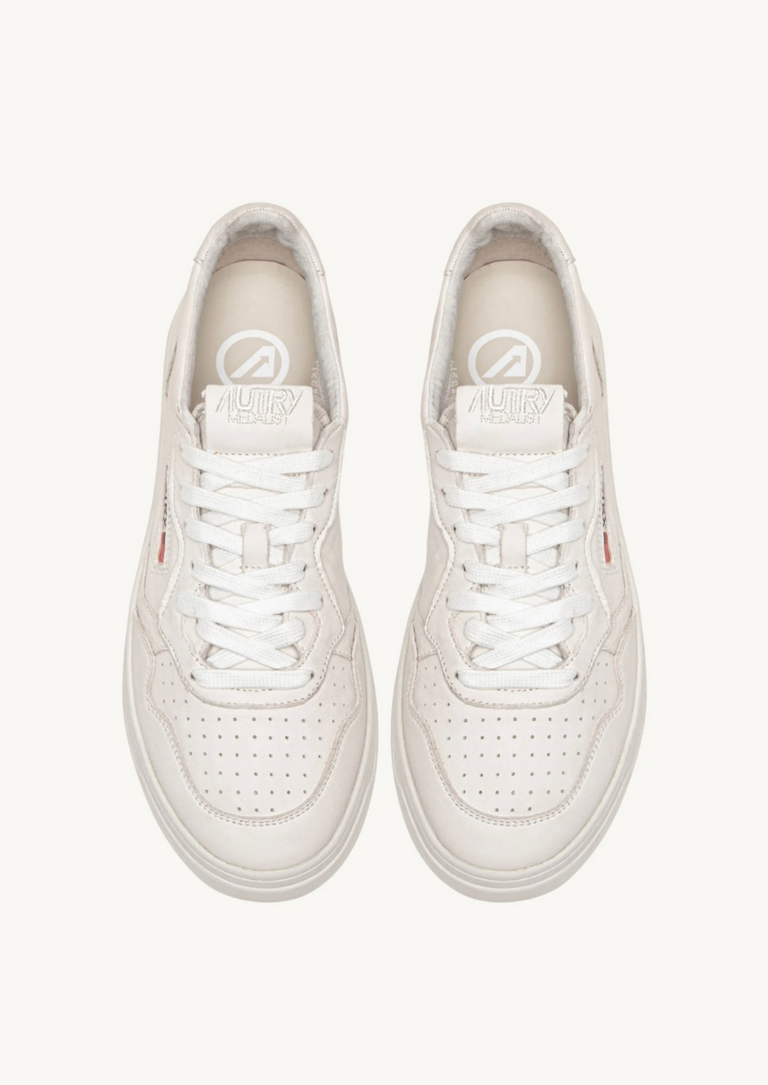 AUTRY Medalist Low Bianco Ottico