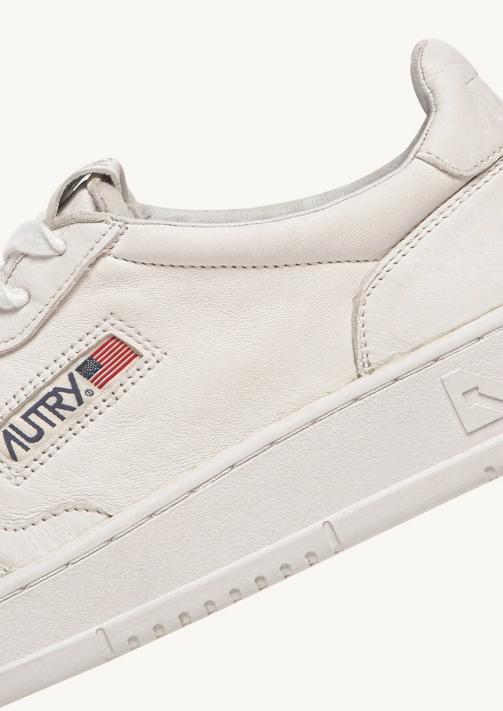 AUTRY Medalist Low Bianco Ottico