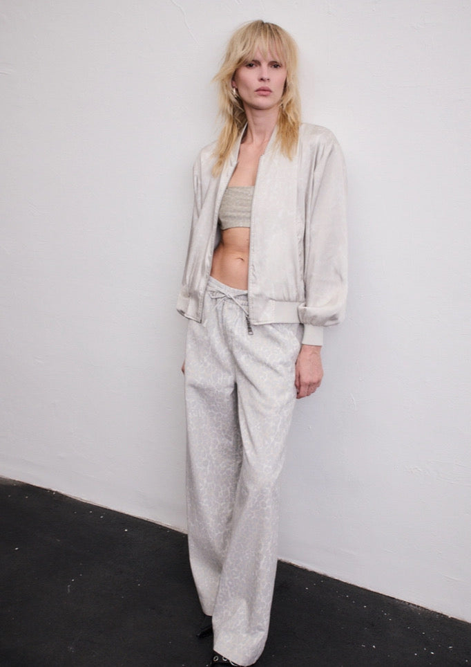 LALA BERLIN Pants Paloma Printed Denim