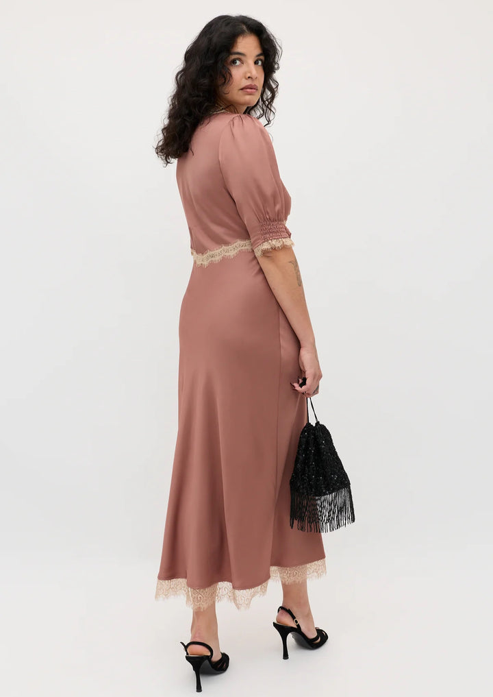 RIXO Annina Midi Dress