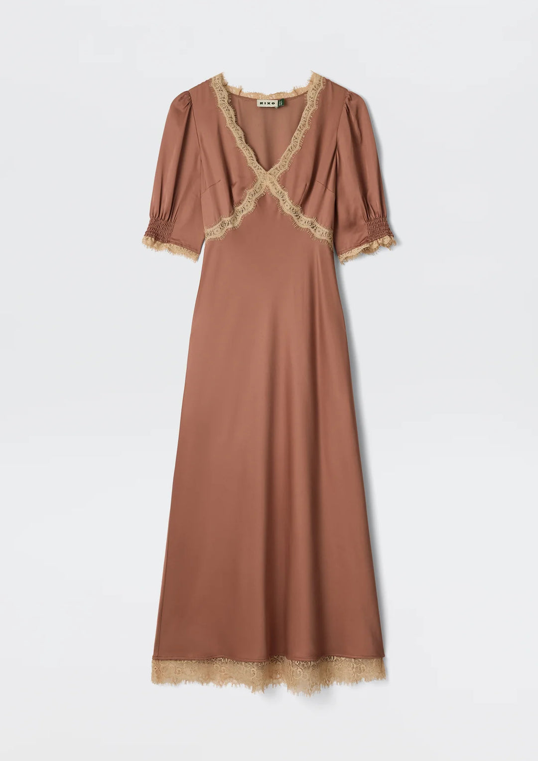 RIXO Annina Midi Dress