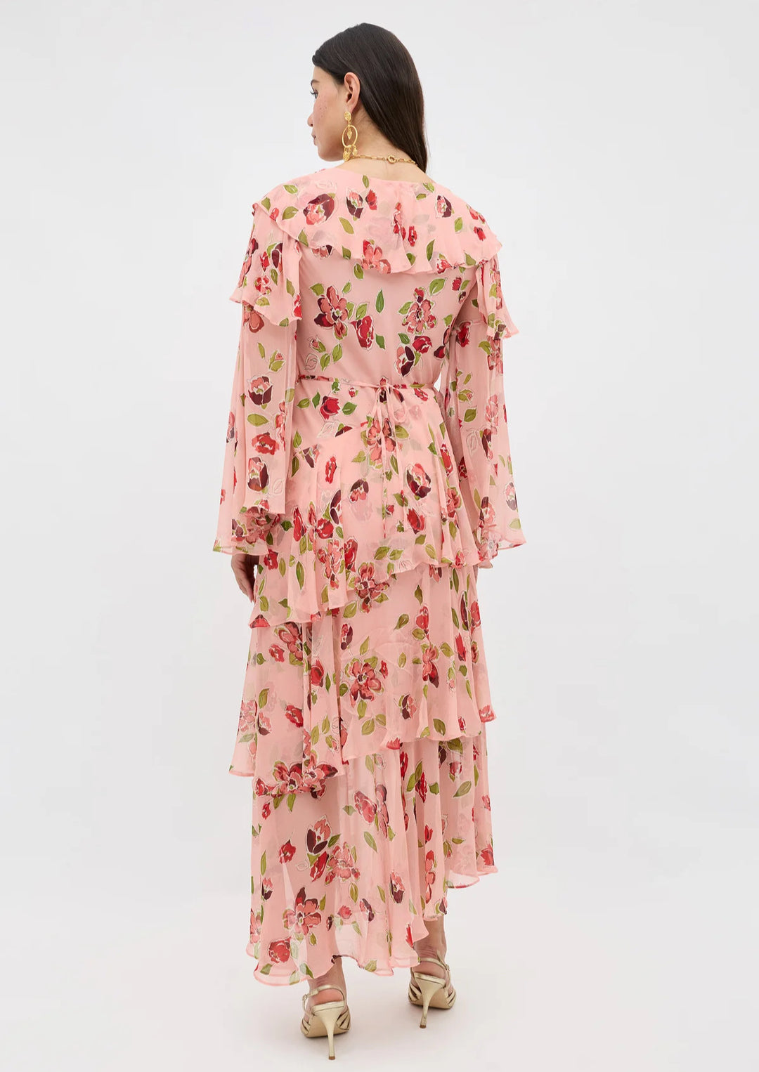 RIXO Loralyn Midi Dress