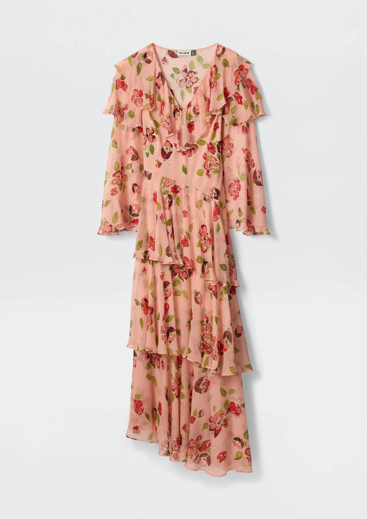 RIXO Loralyn Midi Dress