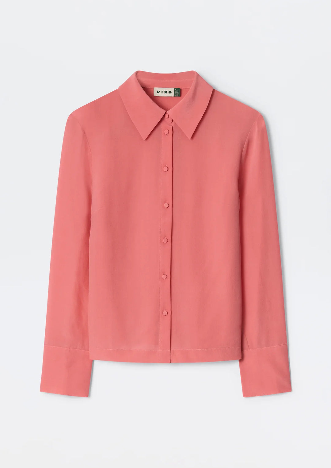 RIXO Havan Silk Shirt